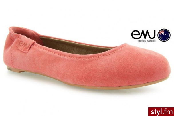 Emu Avoca Ballet Strawberry - Balerinki Buty Moda