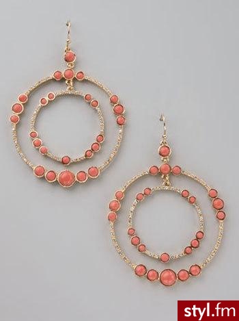bardzo eleganckie i kobiece kolczyki od Lee Angel - 172$ - Pozostałe Dodatki Moda