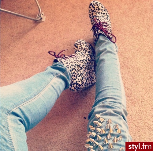 Jeansy Spodnie Moda