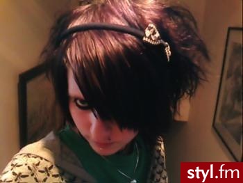 EMO Alternatywne Średnie Fryzury