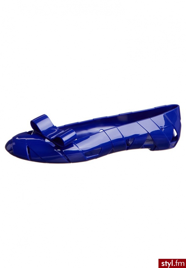 Kartell BOW WOW Baleriny niebieski bow wow - Balerinki Buty Moda