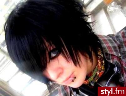 EMO Alternatywne Średnie Fryzury