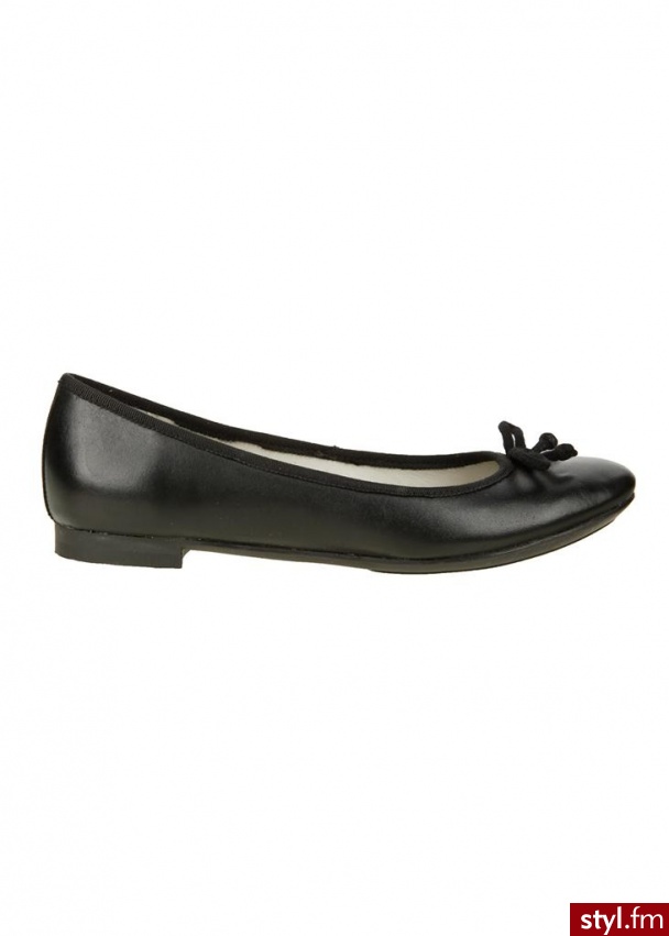 CLARKS Baleriny carousel ride z kokardką czarny - Balerinki Buty Moda