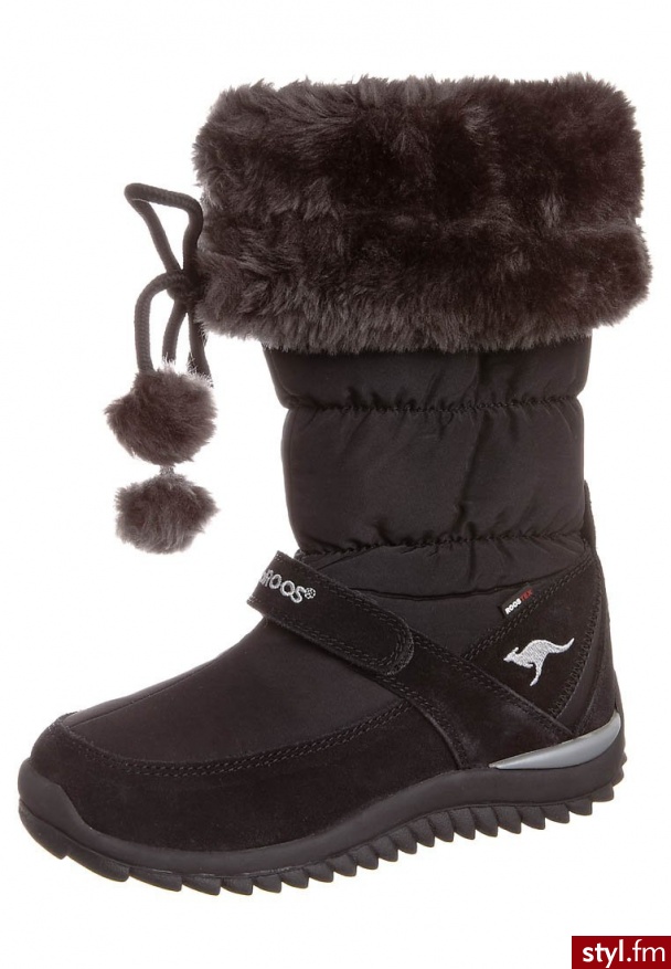 KangaROOS PUFFYHI Botki czarny - Botki Buty Moda