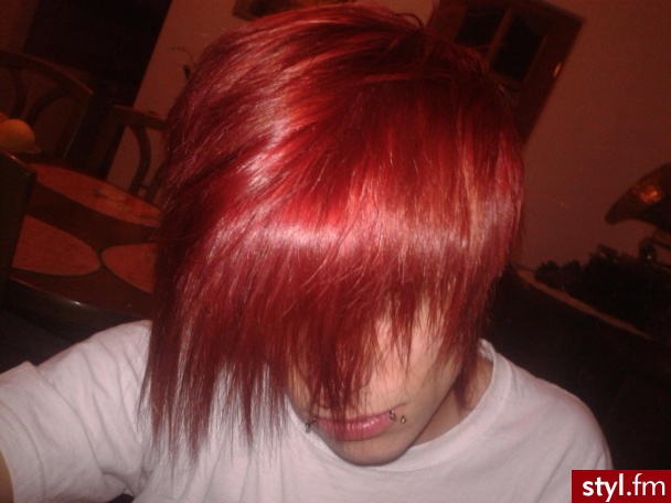 Han SCENE Hair - Kolorowe EMO Alternatywne Średnie Męskie Fryzury