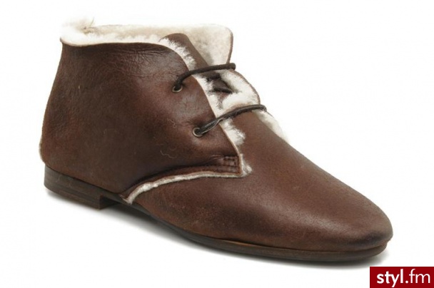 Koah PÓŁBUTY I BOTKI BURI BY KOAH (Brązowy) - Botki Buty Moda