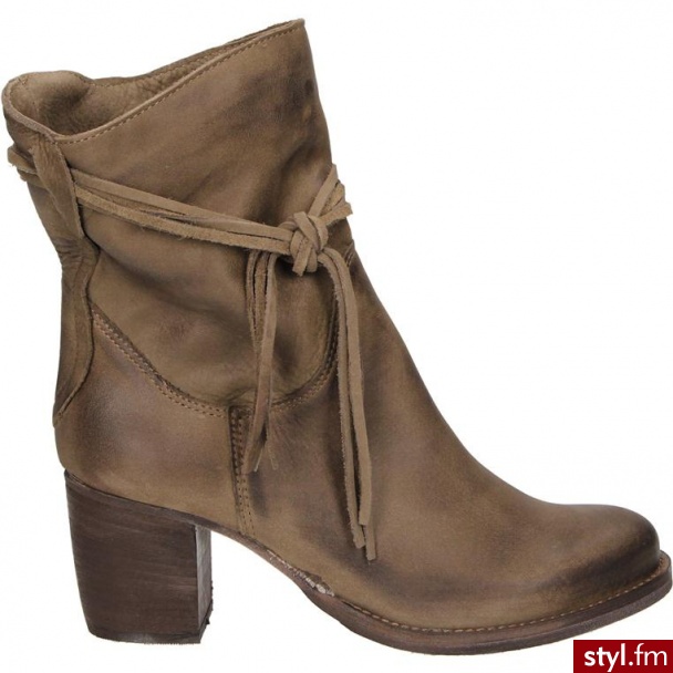 Venezia BOTKI OCIEPLANE 2061 NAB TAUP - Botki Buty Moda