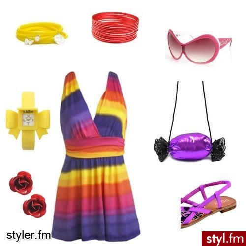 plaża w środku miasta. bardzo kolorowo, słonecznie, mozna iśc na zakupy, spacer albo spotkanie z przyjaciółmi:)) - Styler