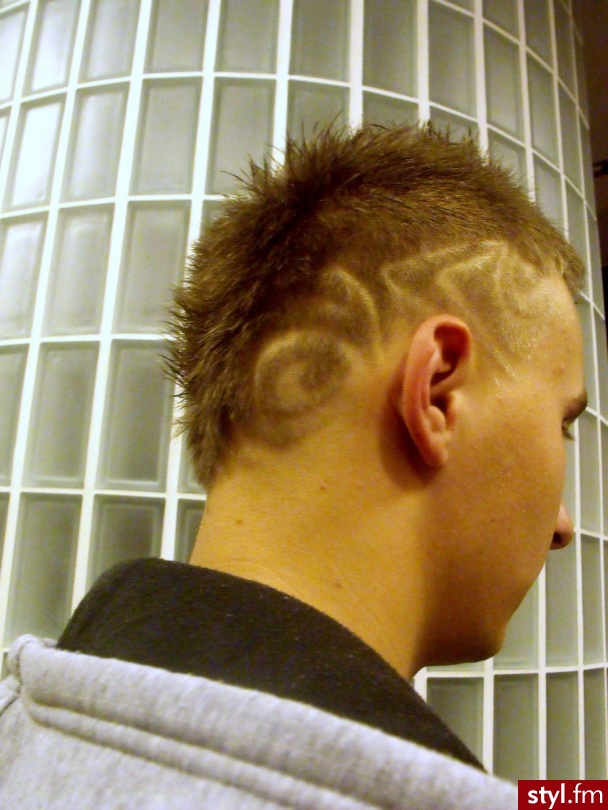 Punk Rock Alternatywne Krótkie Męskie Fryzury