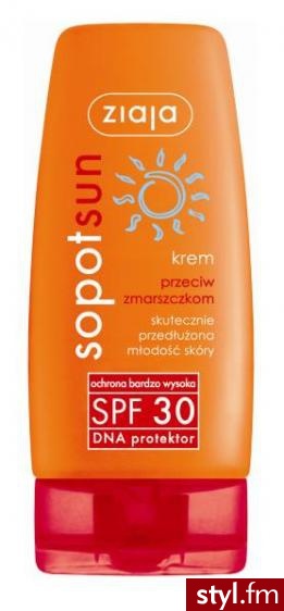Ziaja Sopot Sun Krem przeciw zmarszczkom SPF30 60 ml - Emu Buty Moda