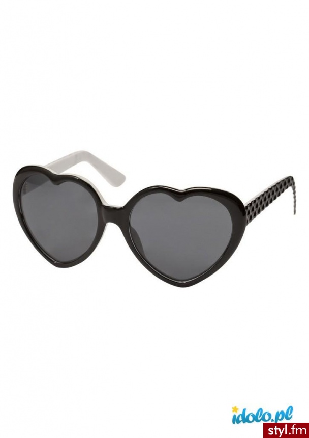 Okulary marki Topshop :) - Nakrycia głowy Dodatki Moda