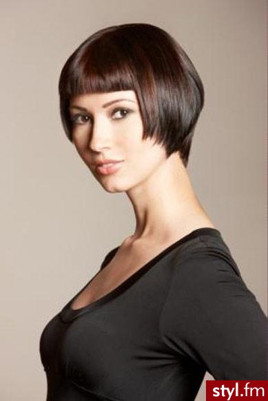 bangs - Krótkie Fryzury