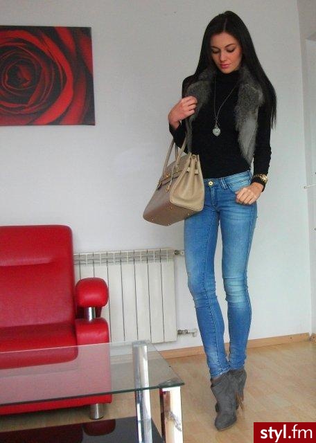 Jeansy Spodnie Moda