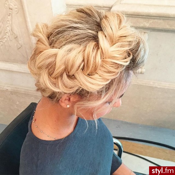 Blond Warkocze Proste Na co dzień Długie Fryzury