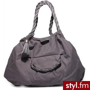 Poum canvas bag with braided straps - See by Chloe - Polyvore. Pobrano ze strony: http://www.polyvore.com/poum_canvas_bag_with_braided/thing?id=29950068 - Misz-masz