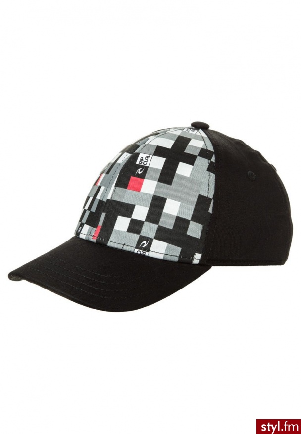 Rip Curl CHECKS Czapka z daszkiem czarny KCA3GH - Nakrycia głowy Dodatki Moda