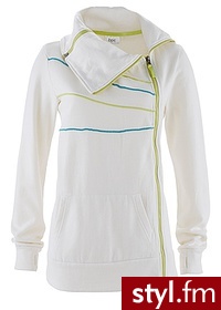 Bonprix Bluza dresowa, długi rękaw 950335_22751 - Bluzy Ciuchy Moda