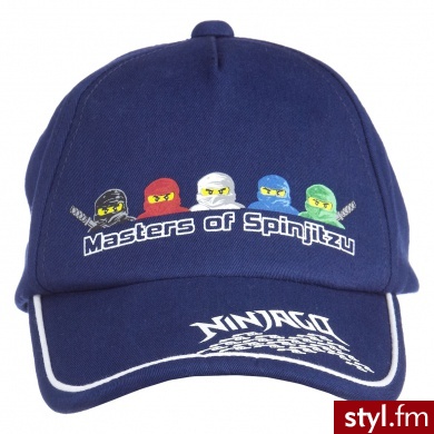 LEGO WEAR Ninjago Czapka z daszkiem ALEC 214 navy niebieski - Nakrycia głowy Dodatki Moda