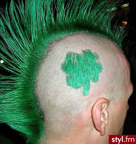 Punk Rock Alternatywne Średnie Fryzury