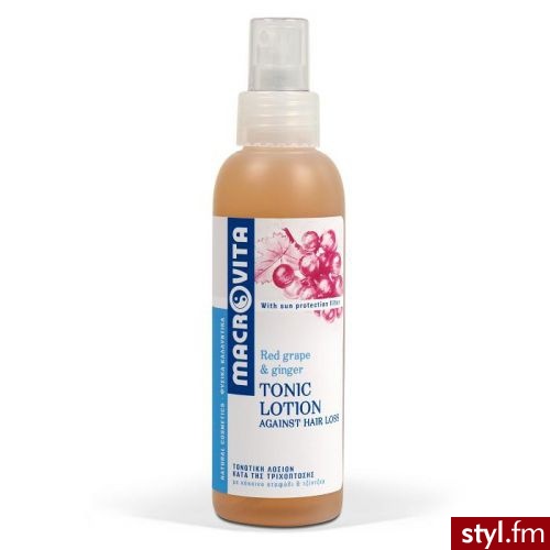 MACROVITA TONIC LOTION z bio czerwonymi winogronami i imbirem intensywna kuracja przeciw wypadaniu włosów 150 ml - Emu Buty Moda