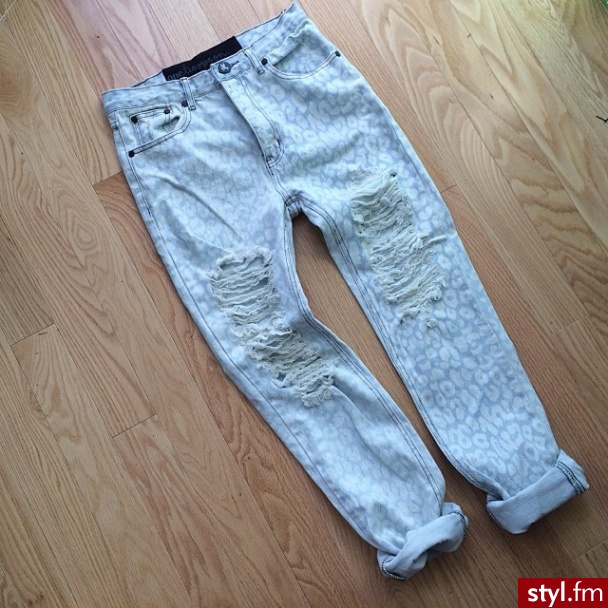 Jeansy Spodnie Moda