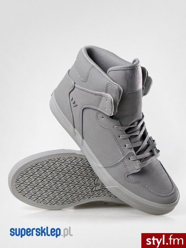 Buty Supra Vaider S28056 (gry) Skate Odcienie szarości i srebra - Pozostałe Buty Moda