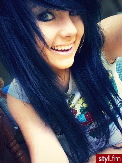 EMO Alternatywne Średnie Fryzury