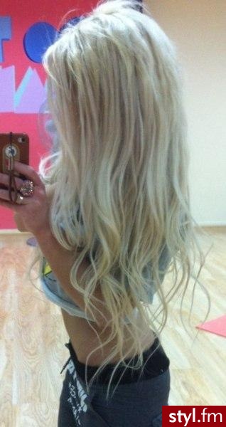 mm. - Blond Rozpuszczone Kręcone Na co dzień Długie Fryzury