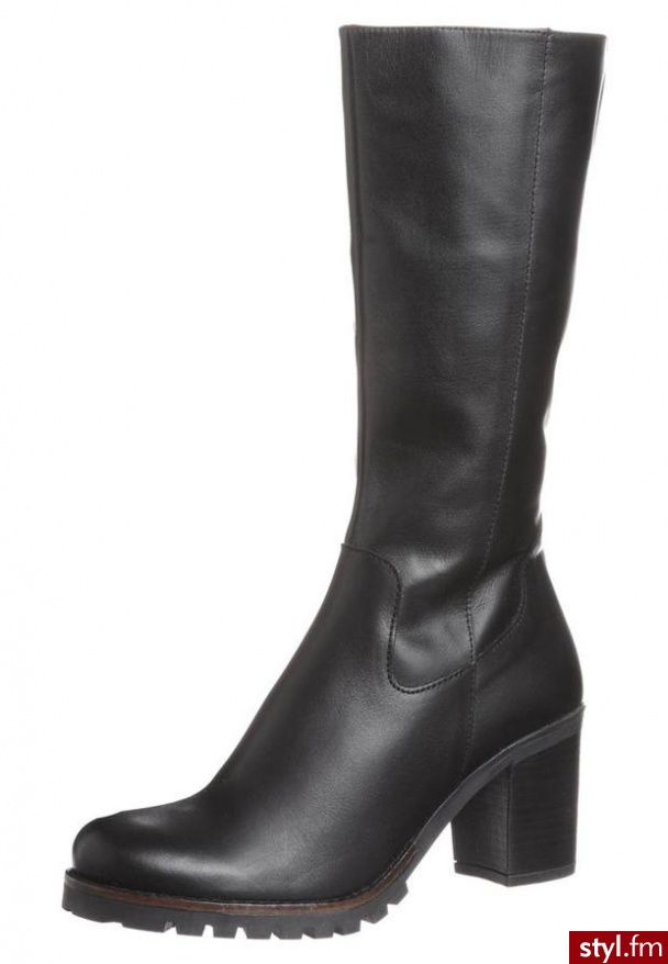 Zalando Collection Kozaki  czarny - Kozaki Buty Moda