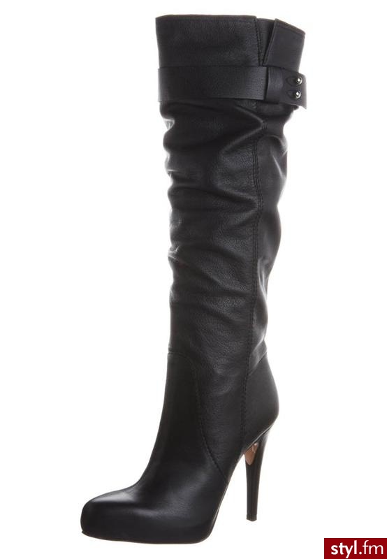 Mai Piu Senza Kozaki czarny - Kozaki Buty Moda