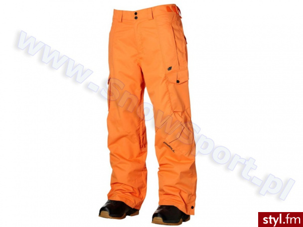 O'Neill Spodnie Exalt Orange 12/13 - Pozostałe Spodnie Moda
