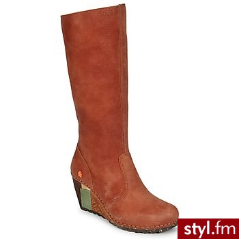 Art BUTY COPENHAGEN HI COGNAC - Kozaki Buty Moda
