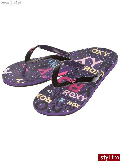 ROXY Japonki Klapnki BARCELONA Plm Basen Plaża - Klapki Buty Moda