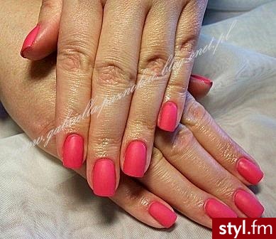 manicure hybrydowy + top cot mat - Naturalne Paznokcie