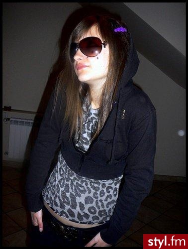 EMO Alternatywne Średnie Fryzury