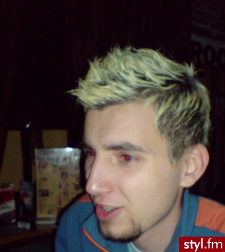 o to tez ten sam irokez :D - Punk Rock Alternatywne Średnie Fryzury
