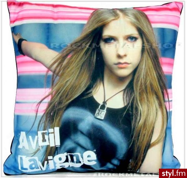Avril Lavigne poduszka............http://www.rockmetalshop.pl/product-pol-26678-p... - Misz-masz