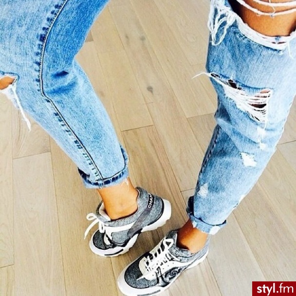 Jeansy Spodnie Moda