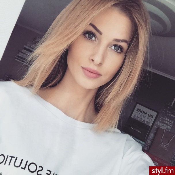 Średnie Fryzury