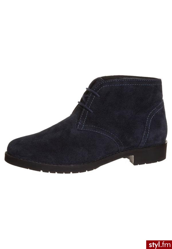 zign Oksfordki niebieski 61874 - Pozostałe Buty Moda