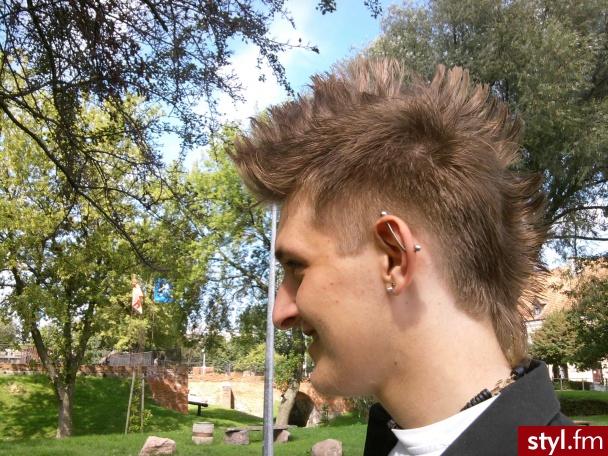 Punk Rock Alternatywne Średnie Fryzury