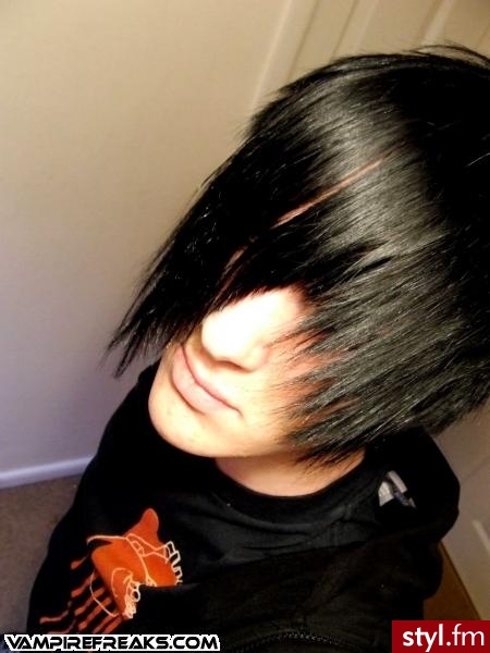 EMO Alternatywne Średnie Fryzury