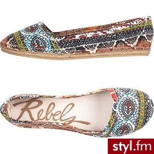 dELiAs > Rebels Rascal Espadrille Flat > shoes > flats - Polyvore. Pobrano ze strony: http://www.polyvore.com/delias_rebels_rascal_espadrille_flat/thing?id=29609678 - Pozostałe Buty Moda
