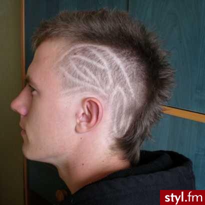 made by Sylwunialalala - Punk Rock Alternatywne Średnie Fryzury