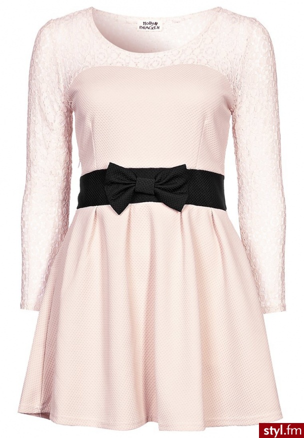 Molly Bracken Sukienka koktajlowa beżowy - Pozostałe Sukienki Moda