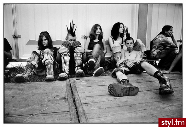 Punk Rock Alternatywne Średnie Fryzury