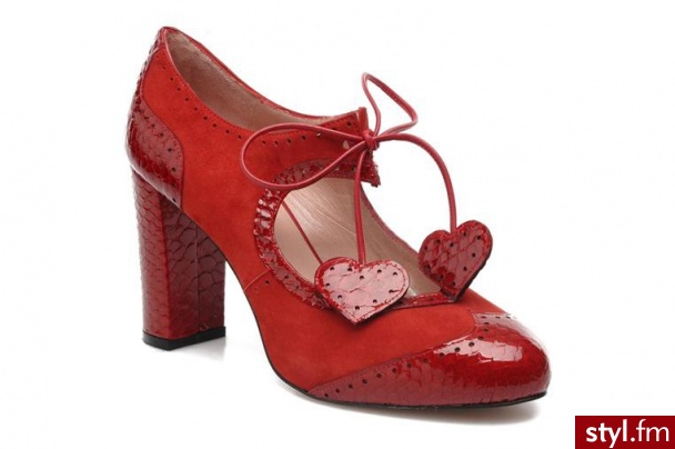 Minna Parikka CZÓŁENKA ROSEUM BY MINNA PARIKKA (Czerwony) - Czółenka Buty Moda