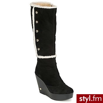 Love Moschino BUTY JA2605 Black - Kozaki Buty Moda