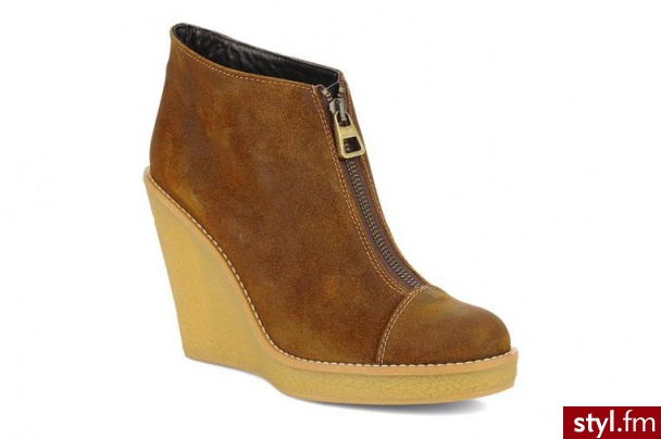 Tatoosh PÓŁBUTY I BOTKI BADIANE BY TATOOSH (Brązowy) - Botki Buty Moda