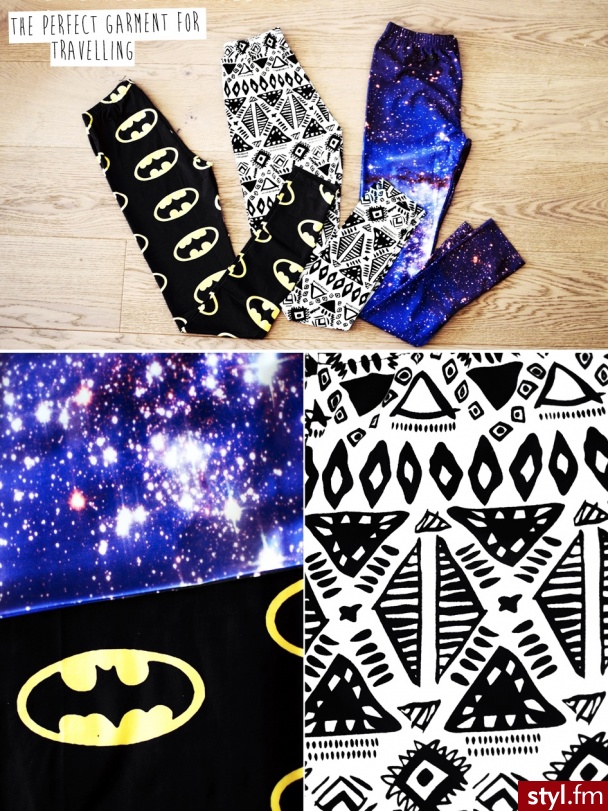 Leginsy Spodnie Moda